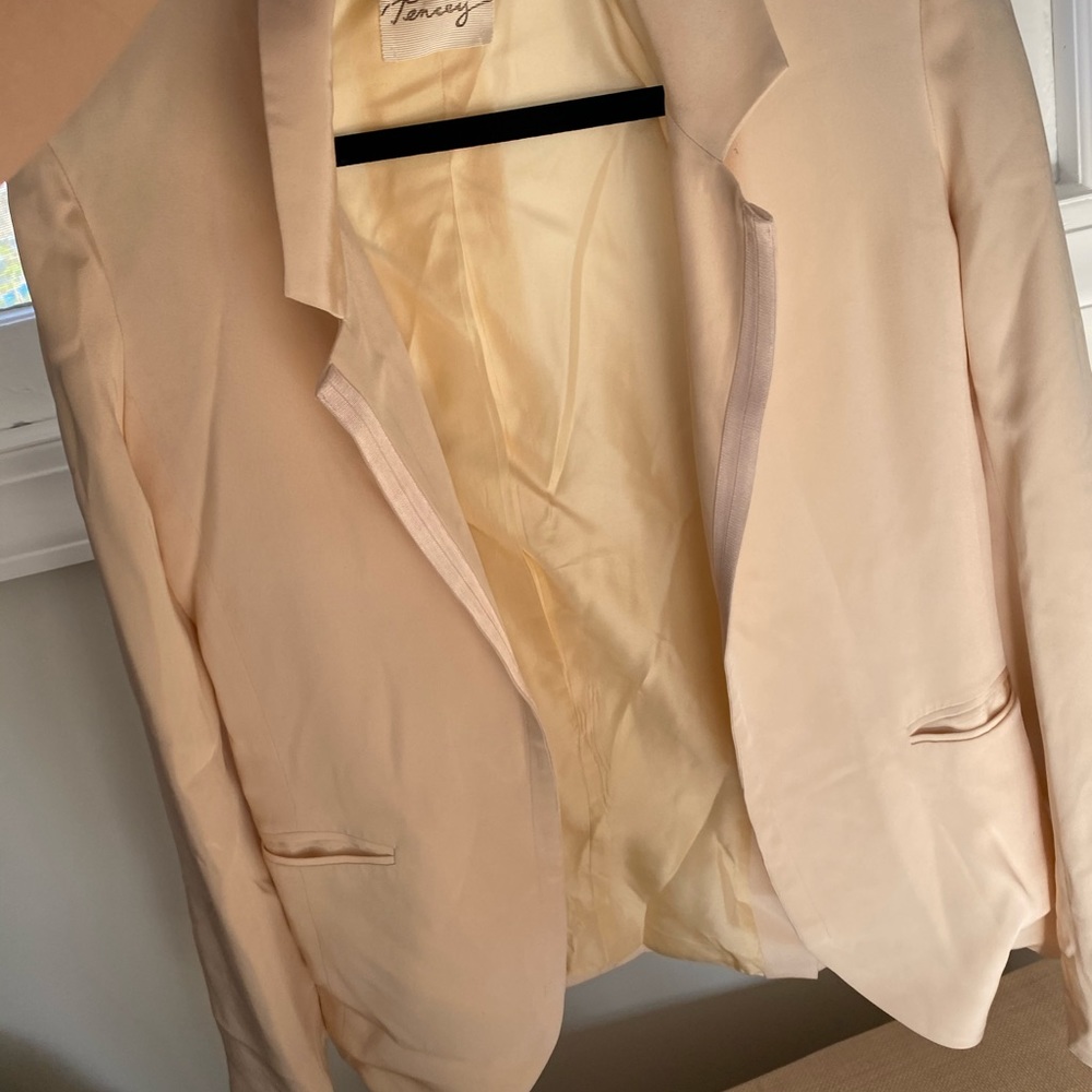 Pink pency blazer
